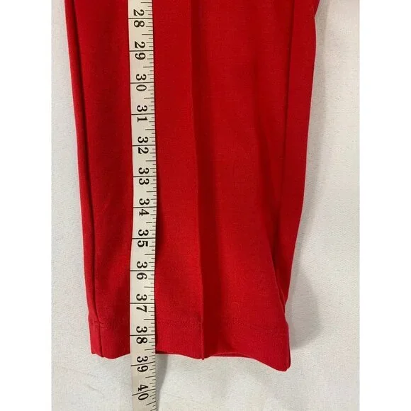 Style & Co.Women's Red Stretch pants with Detachable Stirrups - Picture 5 of 5